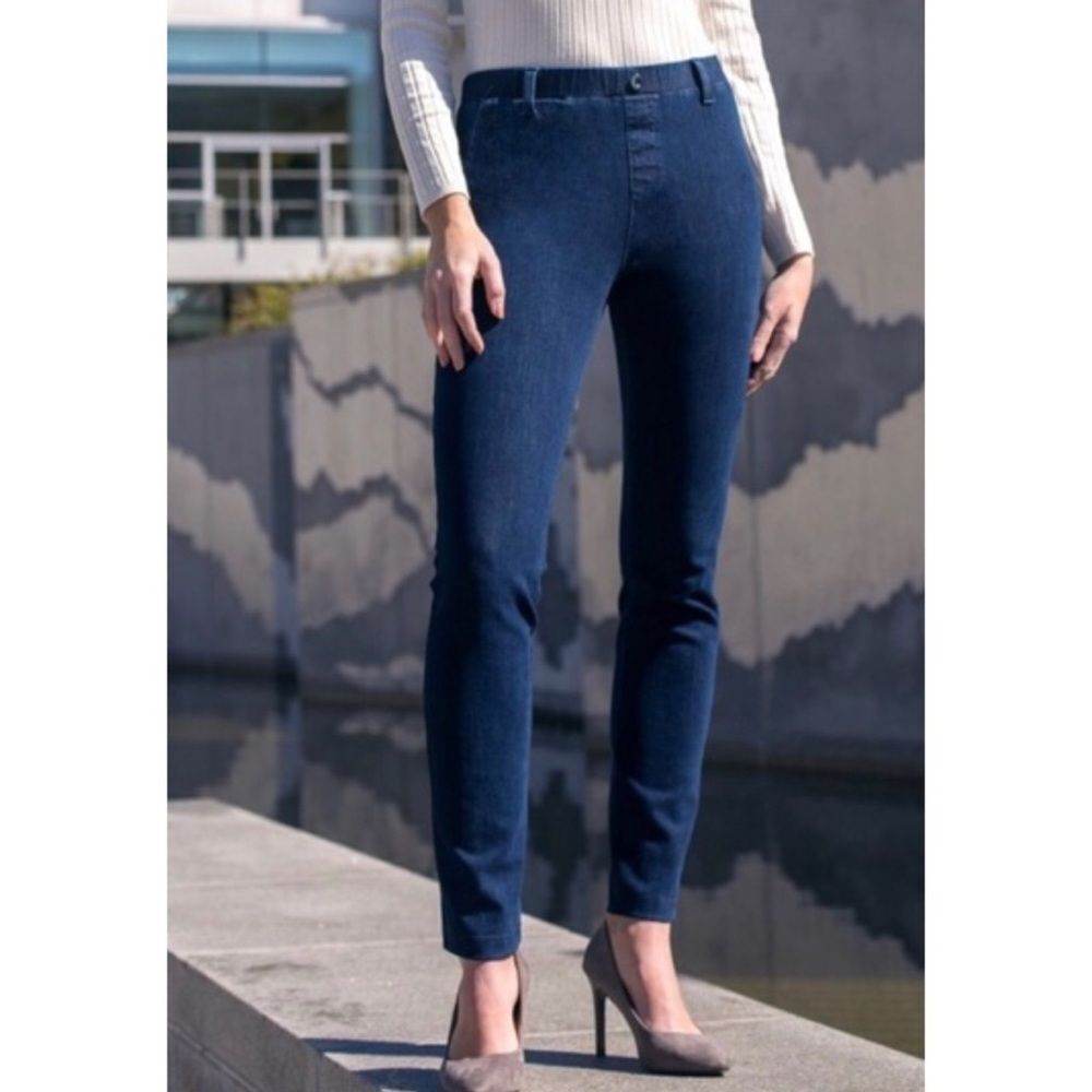 Betabrand Jeans Yoga Denim Skinny leg Classic Sz M